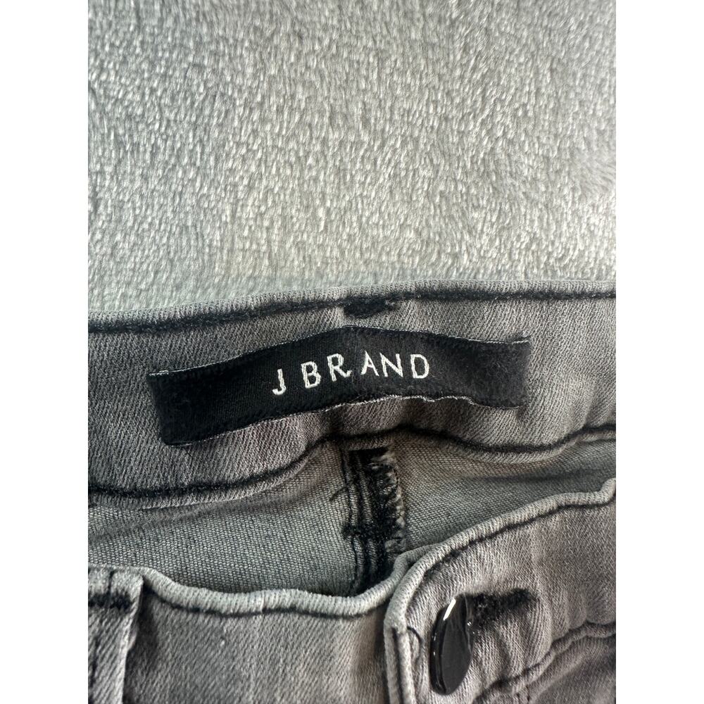 J Brand Super Skinny Onyx Gray Jeans - Size 26 - Premium Stretch Denim - Picture 10 of 10